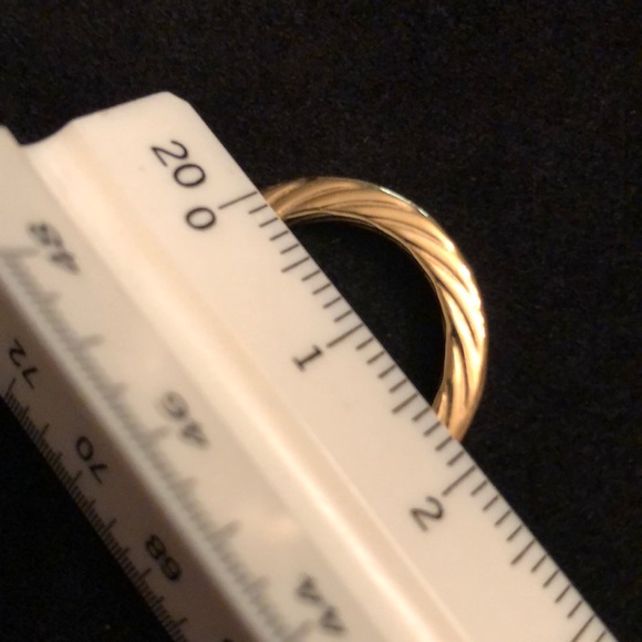 GOLDTONE HOOPS - Picture 2 of 3